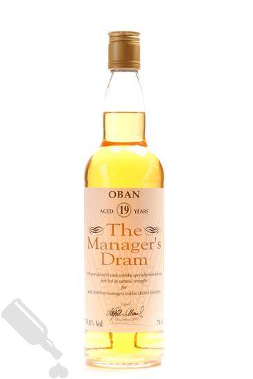  Oban 19 years 1995 The Manager s Dram