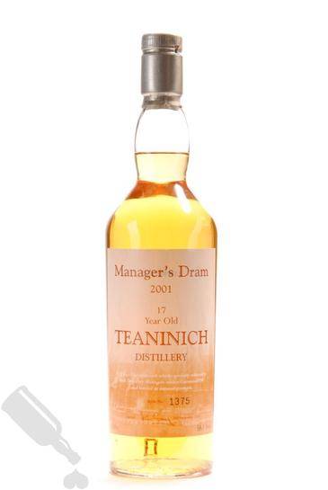  Teaninich 17 years 2001 The Manager s Dram