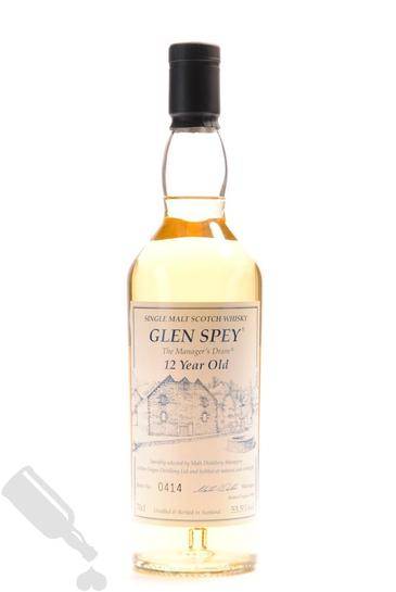  Glen Spey 12 years The Manager s Dram