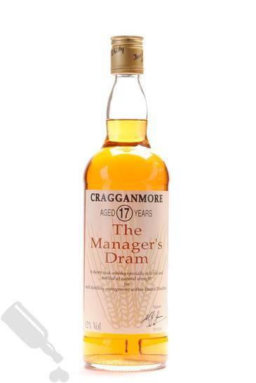  Cragganmore 17 years 1992 The Manager s Dram 75cl