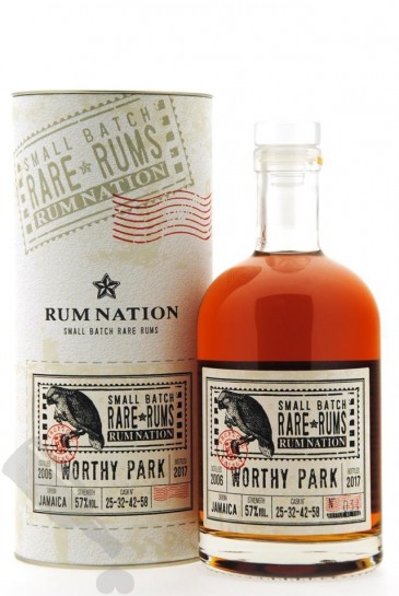 Worthy Park 2006 - 2017 #25-32-42-58 Rum Nation