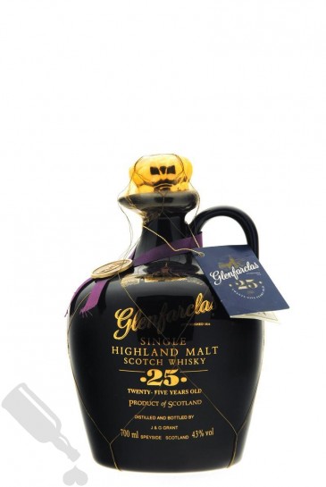 Glenfarclas 25 years - Blue Ceramic Decanter