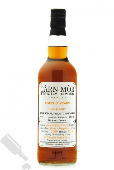 ウイスキー CABALLUS Ruadh Maor Aged 9yeas Glenturret Ruadh Maor 8 years 2009 - 2018 - Passie voor Whisky