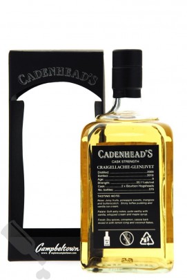 Craigellachie 9 years 2009 - 2018