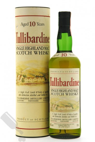 Tullibardine 10 years - Old Bottling