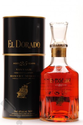El Dorado 25 years Vintage 1986 