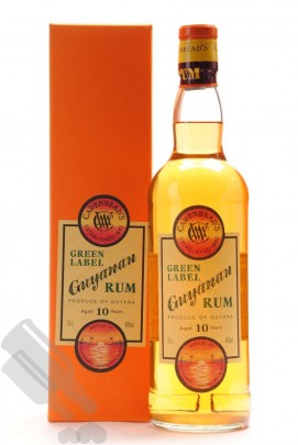 Guyanan Rum 10 years Cadenhead's Green Label 