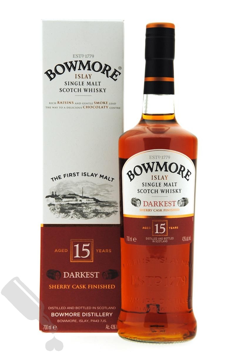 Bowmore 15 Year Old Darkest - Spirits from The Grapevine UK