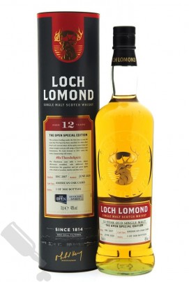 Loch Lomond 12 years 2007 - 2020 The Open Special Edition
