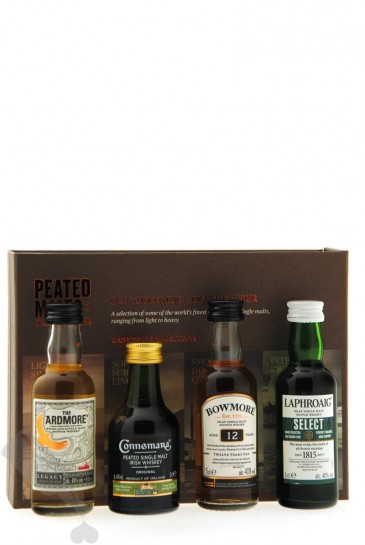 Peated Malts of Distinction 4x 5cl - Giftpack Peated Malts of Distinction 4x 5cl - Giftpack