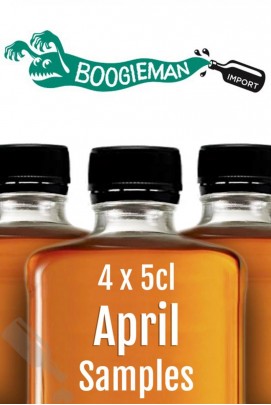 Boogieman Sample Set 4x 5cl - April 2017