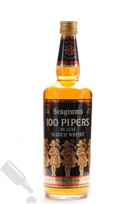 Seagram's 100 Pipers 75cl - Old Bottling