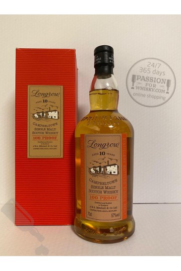 Longrow 10 years 100 Proof Usquebaugh Society 20th Anniversary
