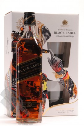 Johnnie Walker 12 years Black Label - Giftpack