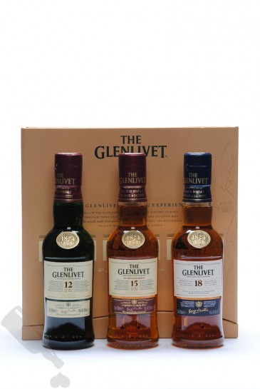 Glenlivet Tasting Experience 3x 20cl - Giftpack