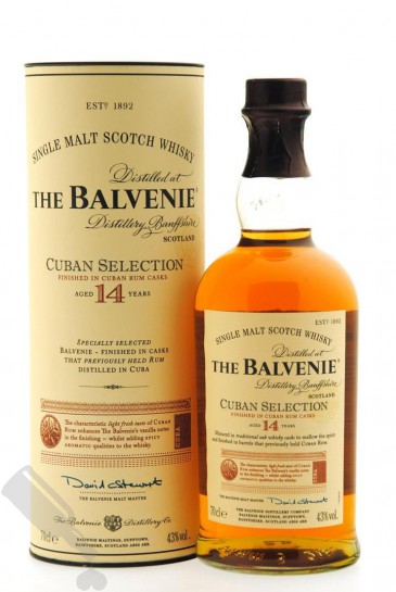 Balvenie 14 years Cuban Selection 