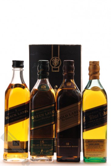 Johnnie Walker The Collection 4x 20cl - Giftpack - Passie voor Whisky