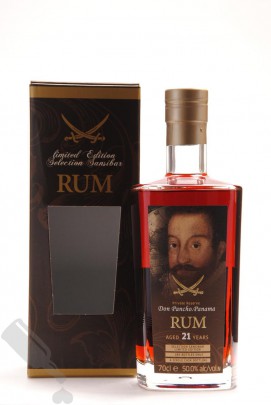 Premium Panamanian Rum 21 years 1996 - 2017 Pirat Label Sansibar