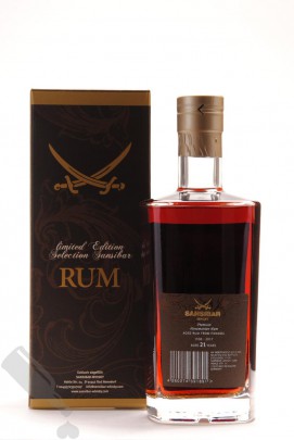 Premium Panamanian Rum 21 years 1996 - 2017 Pirat Label Sansibar
