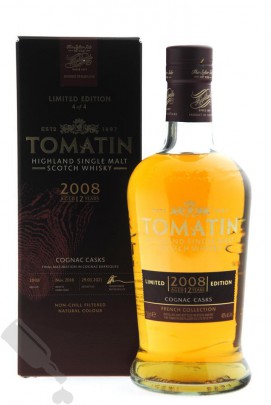 Tomatin 12 years 2008 - 2021 Cognac Casks