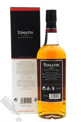 Tomatin 18 years - Old Bottling