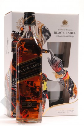 Johnnie Walker 12 years Black Label - Giftpack