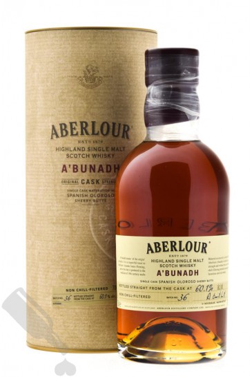 Aberlour A'Bunadh Batch No. 36