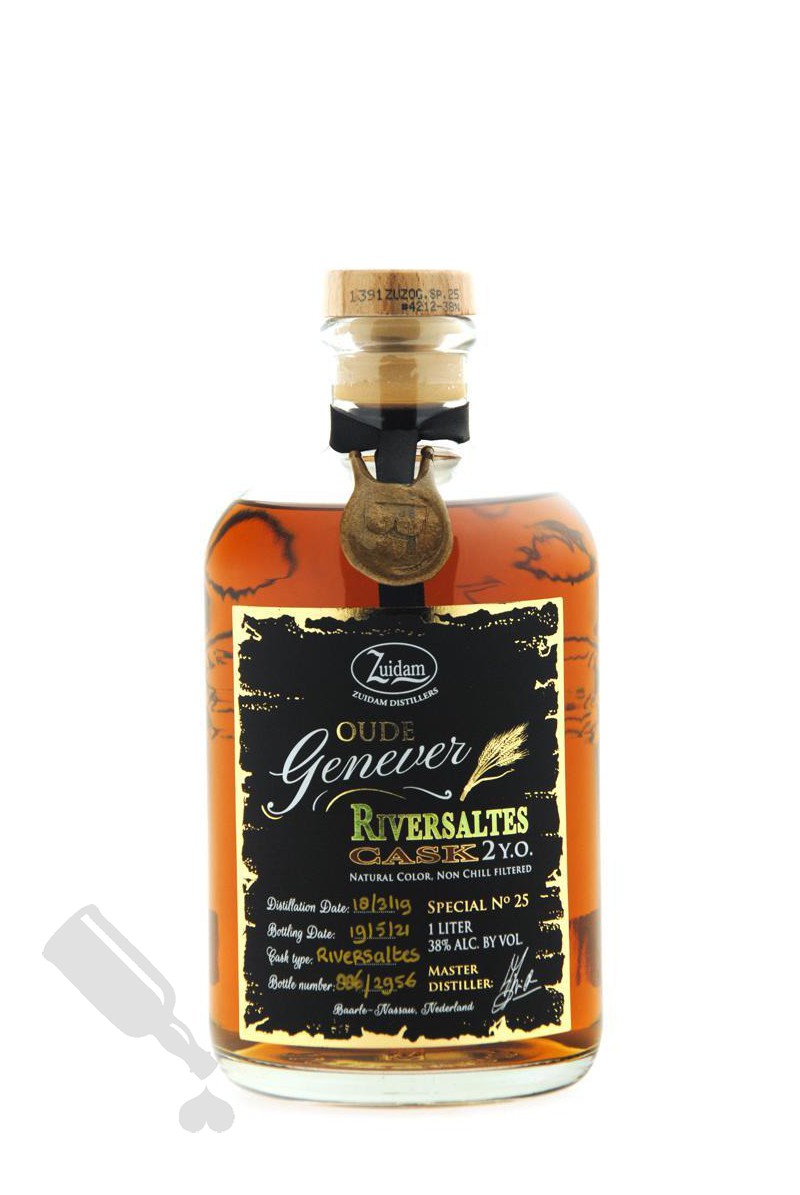 Zuidam Oude Genever 2 years 2019 - 2021 Riversaltes Cask Special No. 25 100cl
