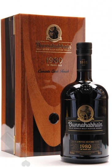 Bunnahabhain 36 years 1980 Canastra Cask Finish