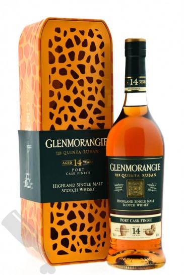 Glenmorangie 14 years The Quinta Ruban - Giraffe Giftpack