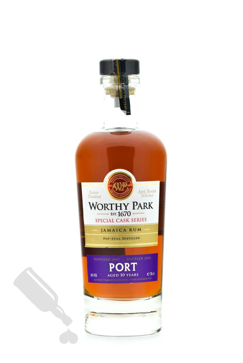 Worthy Park 10 years - 2020 Special Cask Series Port