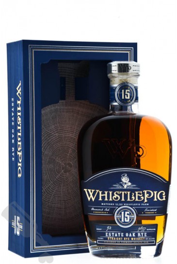 WhistlePig 15 years Estate Oak Rye