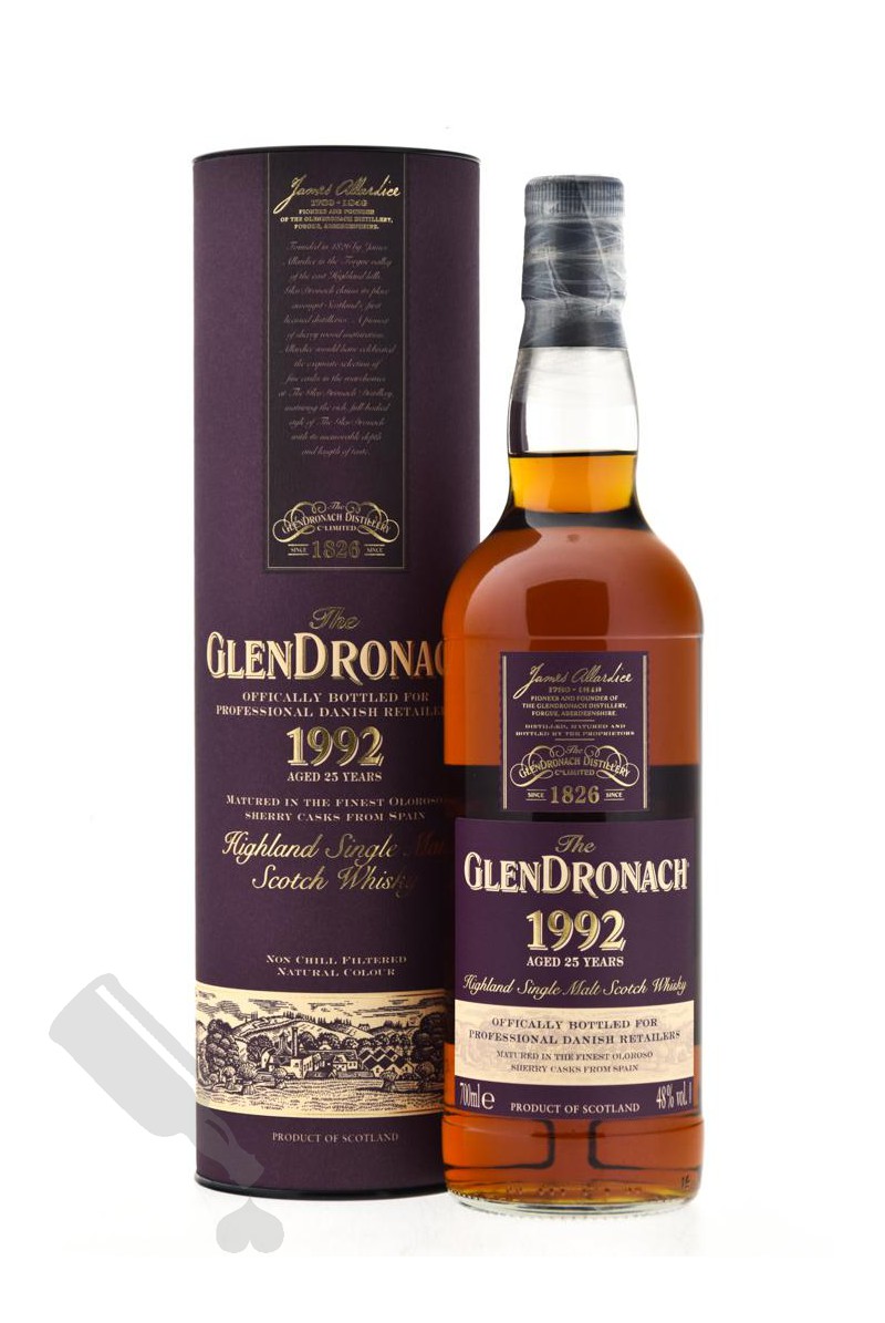 GlenDronach 25 years 1992 for Professional Danish Whisky Retailers
