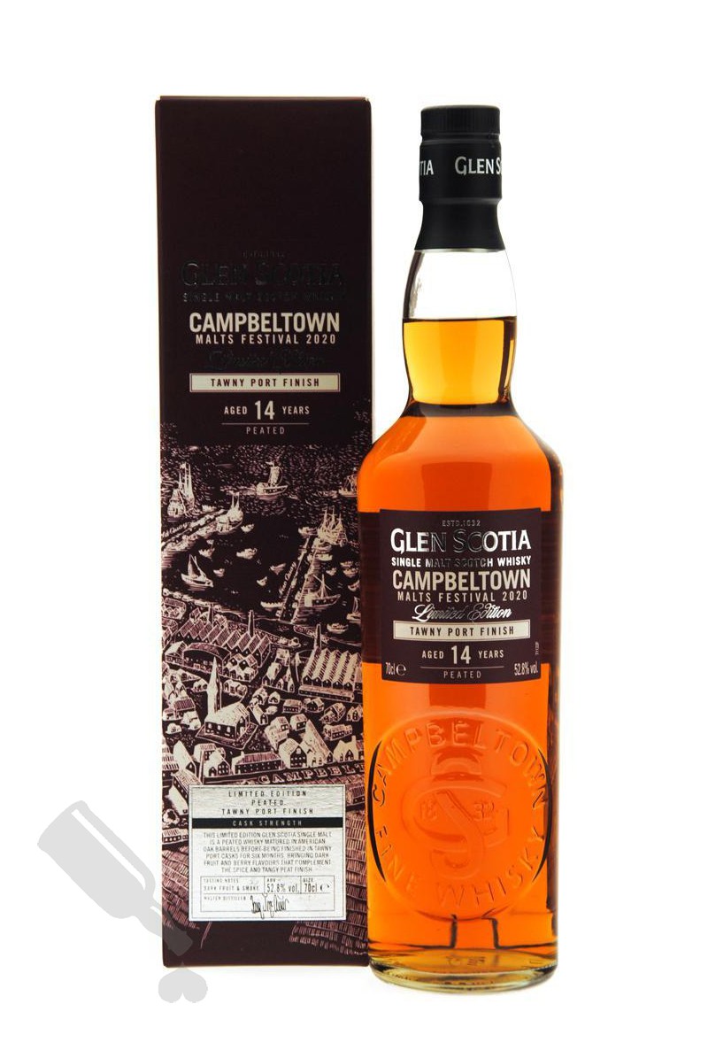 Glen Scotia 14 years Tawny Port Finish Campbeltown Festival 2020 - Peated