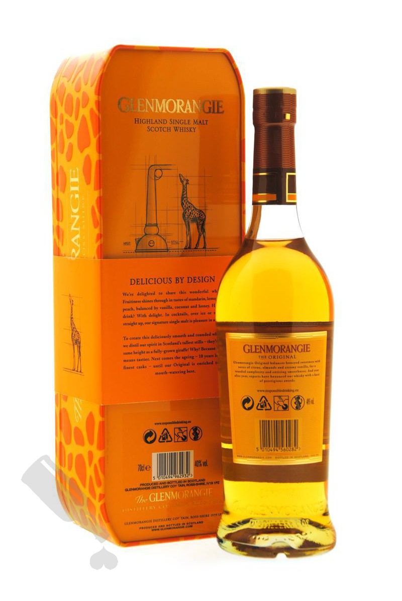 Glenmorangie 10 years The Original - Giraffe Giftpack - Passie voor Whisky