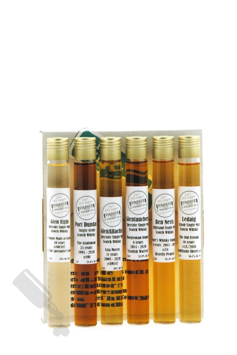 Independent Bottlers Tasting Set 6x 2.5cl