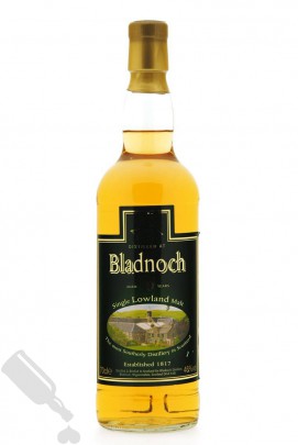 Bladnoch 20 years Distillery Label