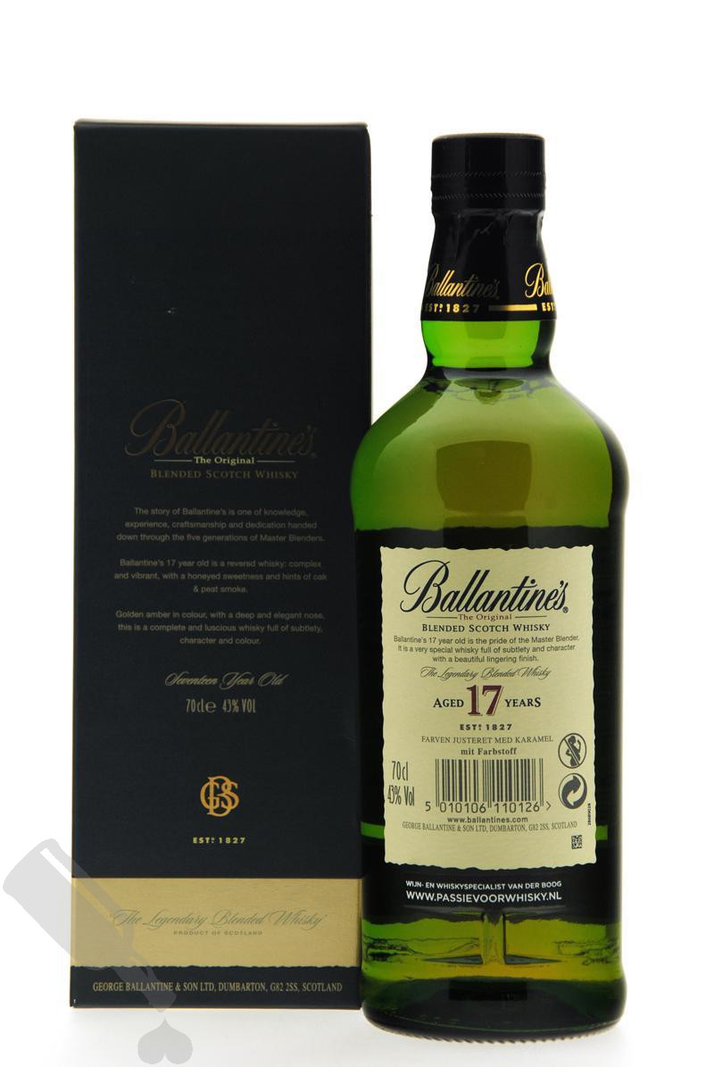 Ballantine's 17 years - Passie voor Whisky