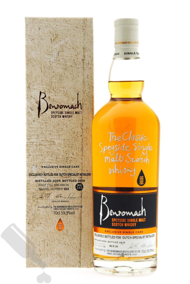 Benromach 2009 - 2018 #123 for Dutch Specialist Retailers
