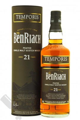 BenRiach 21 years Temporis - Peated