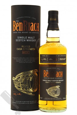 BenRiach Peated Cask Strength Batch 1