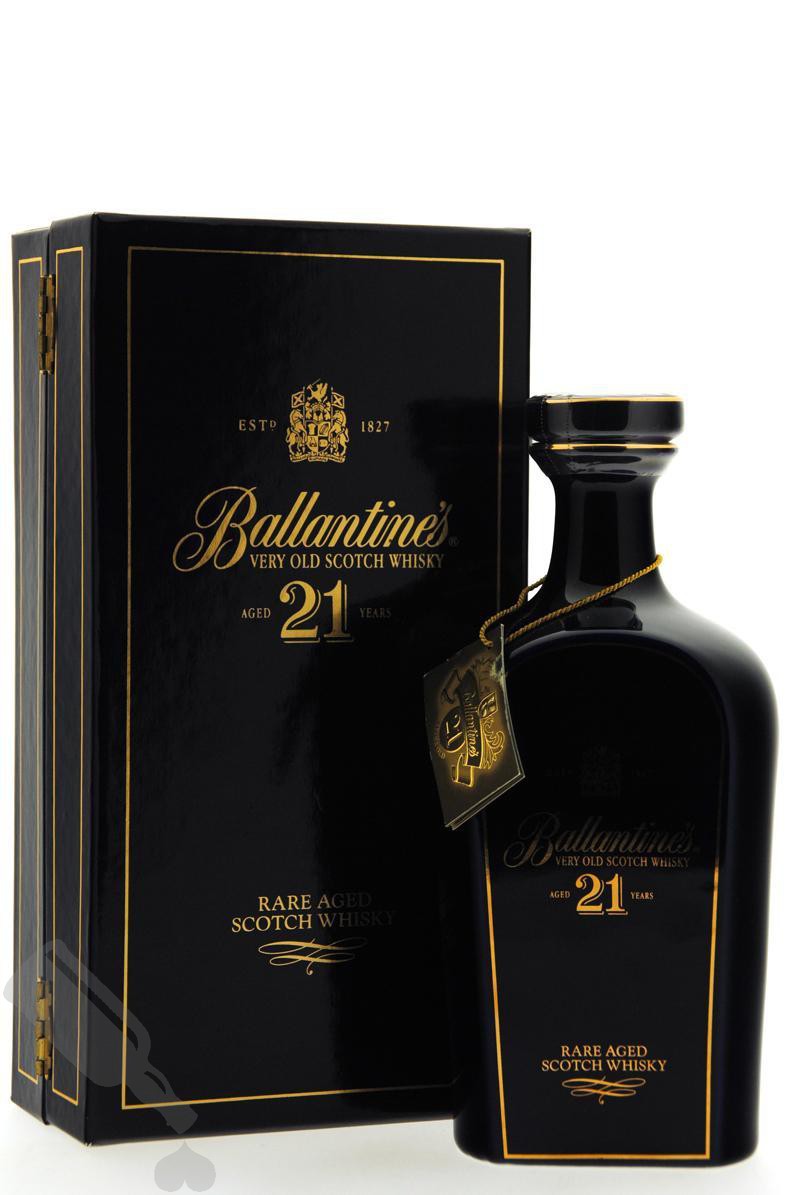 Ballantine's 21 years Very Old Scotch Whisky - Passie voor Whisky