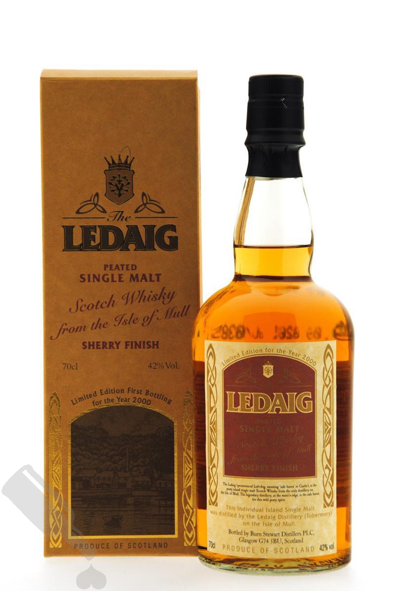 Ledaig Sherry Finish Limited Edition First Bottling for the Year 2000