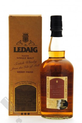Ledaig Sherry Finish Limited Edition First Bottling for the Year 2000
