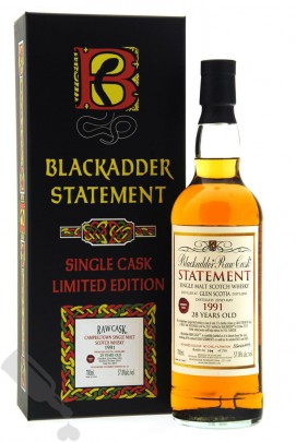 Glen Scotia 28 years 1991 - 2019 #2031 Statement Edition No.33