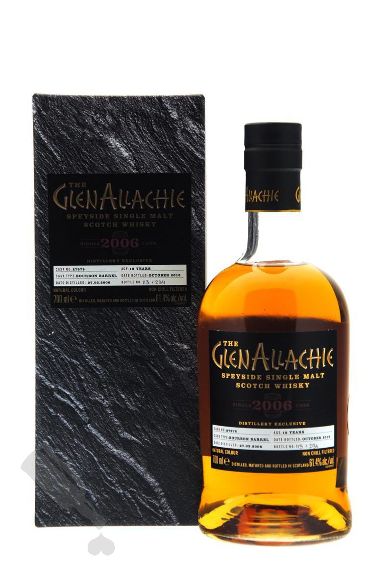 GlenAllachie 12 years 2006 - 2018 #27978 Distillery Exclusive