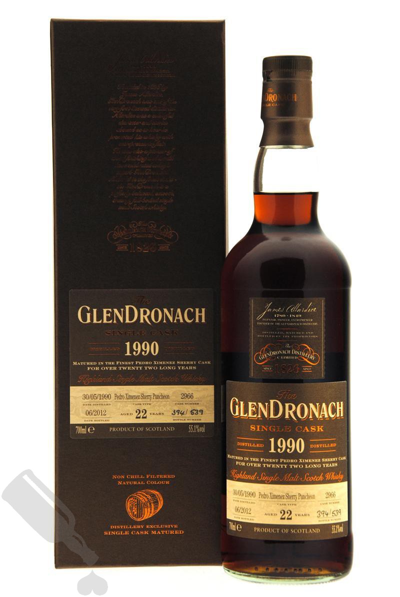 GlenDronach 22 years 1990 - 2012 #2966 Batch 6