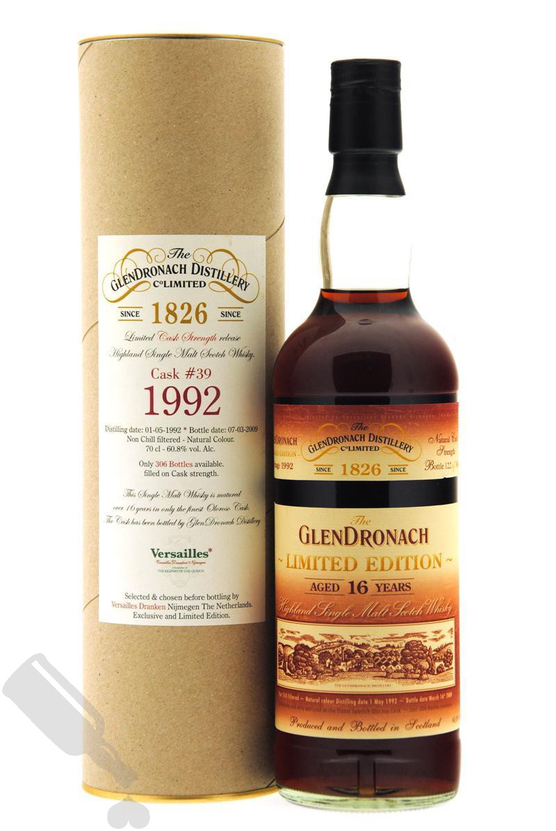 GlenDronach 16 years 1992 - 2009 #39 Limited Edition