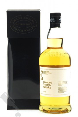 J. & A. Mitchell Blended Scotch Whisky for Edinburgh International Festival 2013