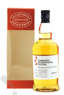 J. & A. Mitchell Blended Scotch Whisky for Edinburgh International Festival 2011